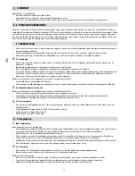 Preview for 28 page of Cleanfix RA 701 Care Manual