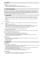 Preview for 34 page of Cleanfix RA 701 Care Manual