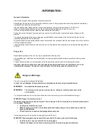 Preview for 2 page of Cleanfix Robo 40 Operating Instructions Manual