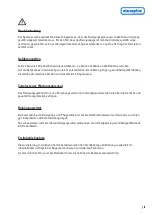 Preview for 5 page of Cleanfix SC1250 Foam Operating Instruction