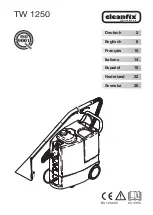 Cleanfix TW 1250 Manual предпросмотр