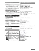 Preview for 21 page of Cleanfix TW 300 S Manual