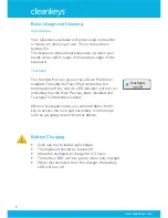 Предварительный просмотр 6 страницы Cleankeys CK3-15 Quick Start Manual & User Manual