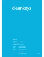 Предварительный просмотр 16 страницы Cleankeys CK3-15 Quick Start Manual & User Manual