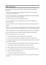 Предварительный просмотр 4 страницы Cleanmate S 995 Instruction Manual