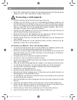 Предварительный просмотр 6 страницы Cleanmaxx 00110 Operating Instructions Manual