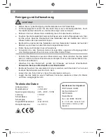 Предварительный просмотр 12 страницы Cleanmaxx 00110 Operating Instructions Manual