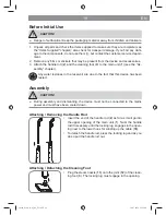 Предварительный просмотр 19 страницы Cleanmaxx 00110 Operating Instructions Manual