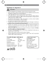 Предварительный просмотр 34 страницы Cleanmaxx 00110 Operating Instructions Manual