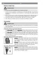 Предварительный просмотр 20 страницы Cleanmaxx 00142 Instruction Manual