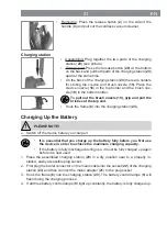 Предварительный просмотр 21 страницы Cleanmaxx 00142 Instruction Manual