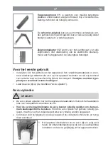 Предварительный просмотр 47 страницы Cleanmaxx 00414 Instruction Manual