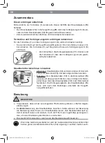 Preview for 10 page of Cleanmaxx 01006 Instruction Manual