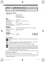 Preview for 14 page of Cleanmaxx 01006 Instruction Manual