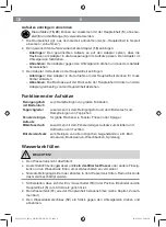 Предварительный просмотр 8 страницы Cleanmaxx 01123 Manual