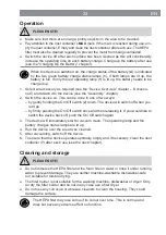 Предварительный просмотр 23 страницы Cleanmaxx 01385 Instruction Manual