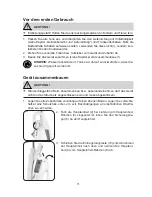 Предварительный просмотр 11 страницы Cleanmaxx 02013 Instruction Manual