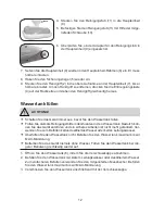 Предварительный просмотр 12 страницы Cleanmaxx 02013 Instruction Manual