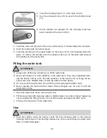 Предварительный просмотр 28 страницы Cleanmaxx 02013 Instruction Manual