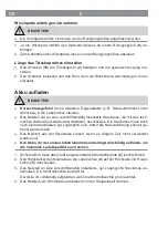 Предварительный просмотр 8 страницы Cleanmaxx 02080 Operating Instructions Manual