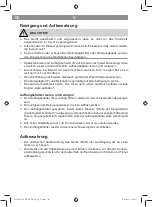 Preview for 10 page of Cleanmaxx 02304 Operating Instructions Manual