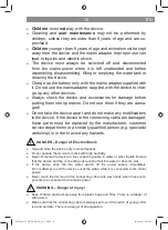 Preview for 15 page of Cleanmaxx 02304 Operating Instructions Manual