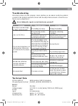 Preview for 21 page of Cleanmaxx 02304 Operating Instructions Manual