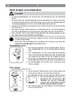 Предварительный просмотр 10 страницы Cleanmaxx 02450 Instruction Manual