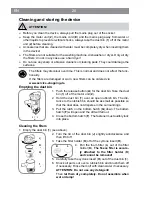 Предварительный просмотр 20 страницы Cleanmaxx 02450 Instruction Manual