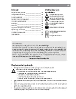 Предварительный просмотр 33 страницы Cleanmaxx 02450 Instruction Manual