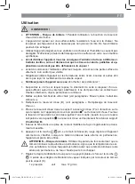 Предварительный просмотр 27 страницы Cleanmaxx 02979 Operating Instructions Manual