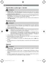 Предварительный просмотр 36 страницы Cleanmaxx 02979 Operating Instructions Manual