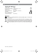 Предварительный просмотр 40 страницы Cleanmaxx 02979 Operating Instructions Manual