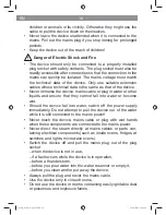 Preview for 18 page of Cleanmaxx 03333 Instruction Manual