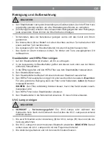 Предварительный просмотр 9 страницы Cleanmaxx 03406 Operating Instructions Manual