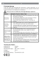 Предварительный просмотр 10 страницы Cleanmaxx 03406 Operating Instructions Manual