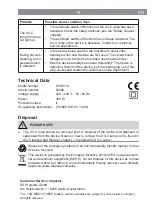 Предварительный просмотр 19 страницы Cleanmaxx 03406 Operating Instructions Manual