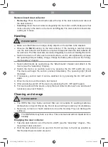 Предварительный просмотр 20 страницы Cleanmaxx 03533 Instruction Manual