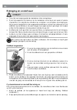 Предварительный просмотр 42 страницы Cleanmaxx 04765 Instruction Manual