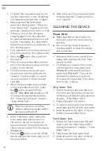 Предварительный просмотр 18 страницы Cleanmaxx 04982 Operating Instructions Manual