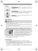 Preview for 8 page of Cleanmaxx 05991 Instruction Manual