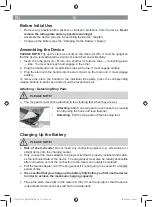 Preview for 18 page of Cleanmaxx 07476 Operating Instructions Manual