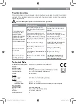 Preview for 21 page of Cleanmaxx 07476 Operating Instructions Manual