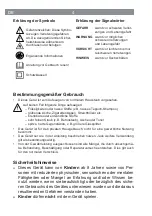 Предварительный просмотр 4 страницы Cleanmaxx 07675 Instruction Manual