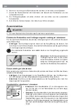 Предварительный просмотр 10 страницы Cleanmaxx 08717 Operating Instructions Manual