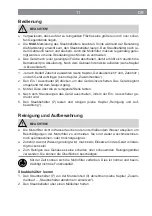 Предварительный просмотр 11 страницы Cleanmaxx 08717 Operating Instructions Manual