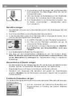 Предварительный просмотр 12 страницы Cleanmaxx 08717 Operating Instructions Manual