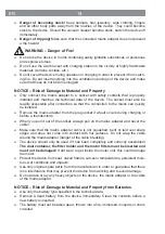 Предварительный просмотр 18 страницы Cleanmaxx 08717 Operating Instructions Manual