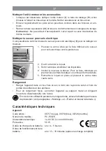 Предварительный просмотр 37 страницы Cleanmaxx 08717 Operating Instructions Manual