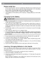 Preview for 18 page of Cleanmaxx 08935 Instruction Manual